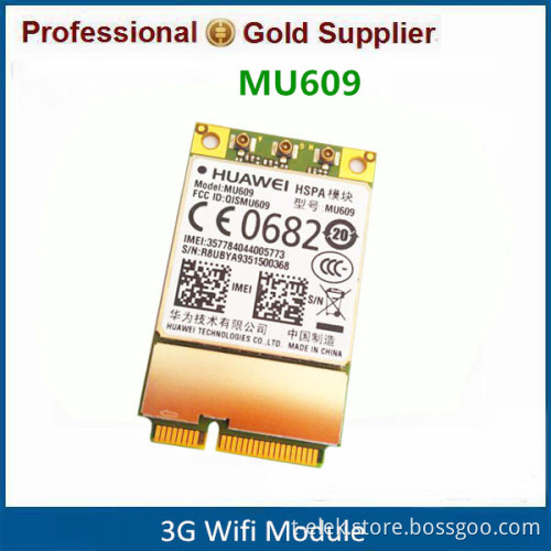 Huawei MU609 Mini PCIe HSPA module 14.4Mbps DL speed